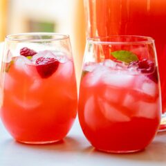 Fresh Raspberry Lemonade