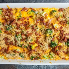 Ultimate Broccoli Cheddar Casserole.