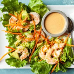 Tasty Shrimp Lettuce Wraps